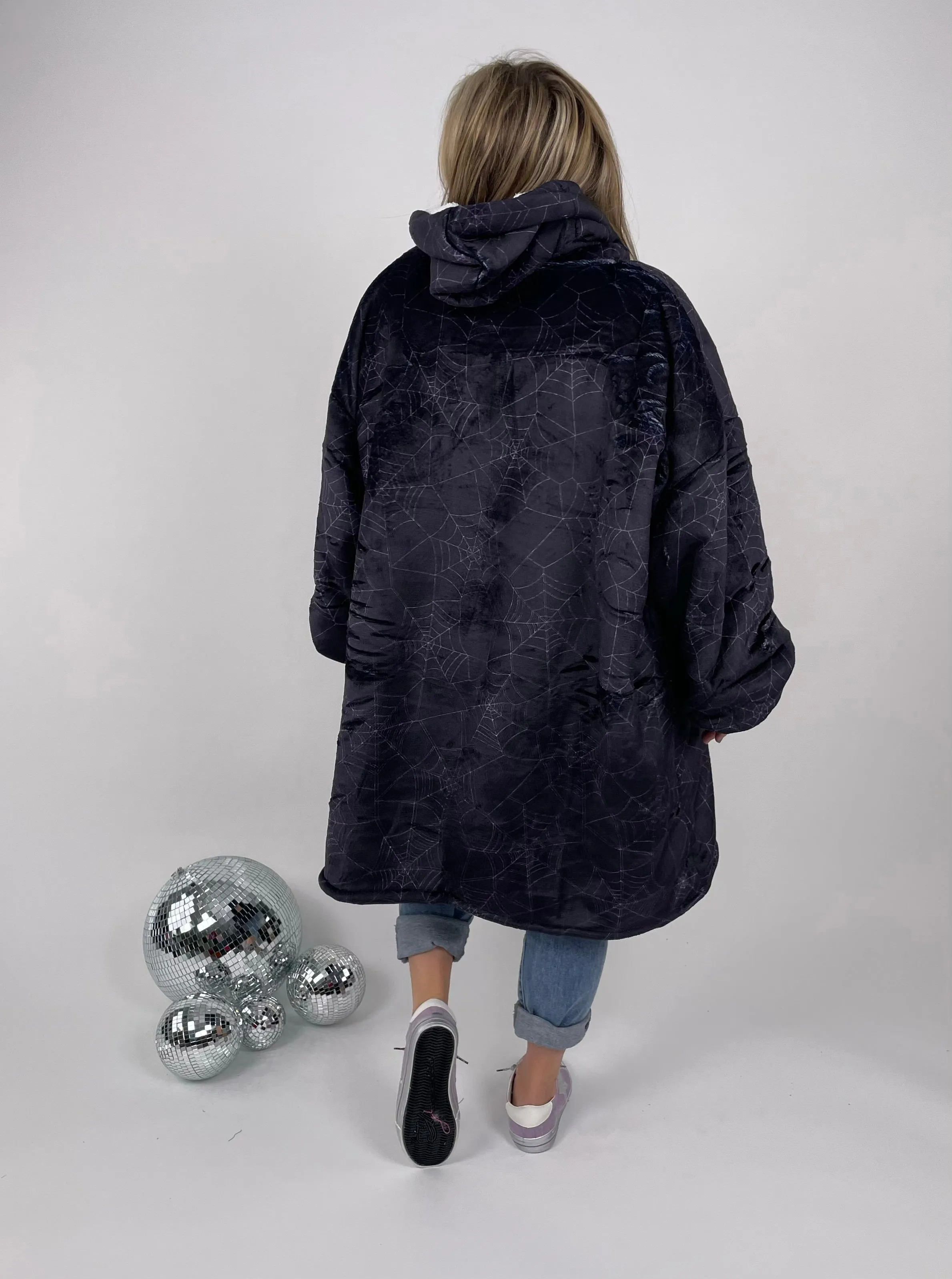 KMB Custom HALLOWEEN Blanket Hoodies!! ADULT   KID SIZE {Multiple Prints!}