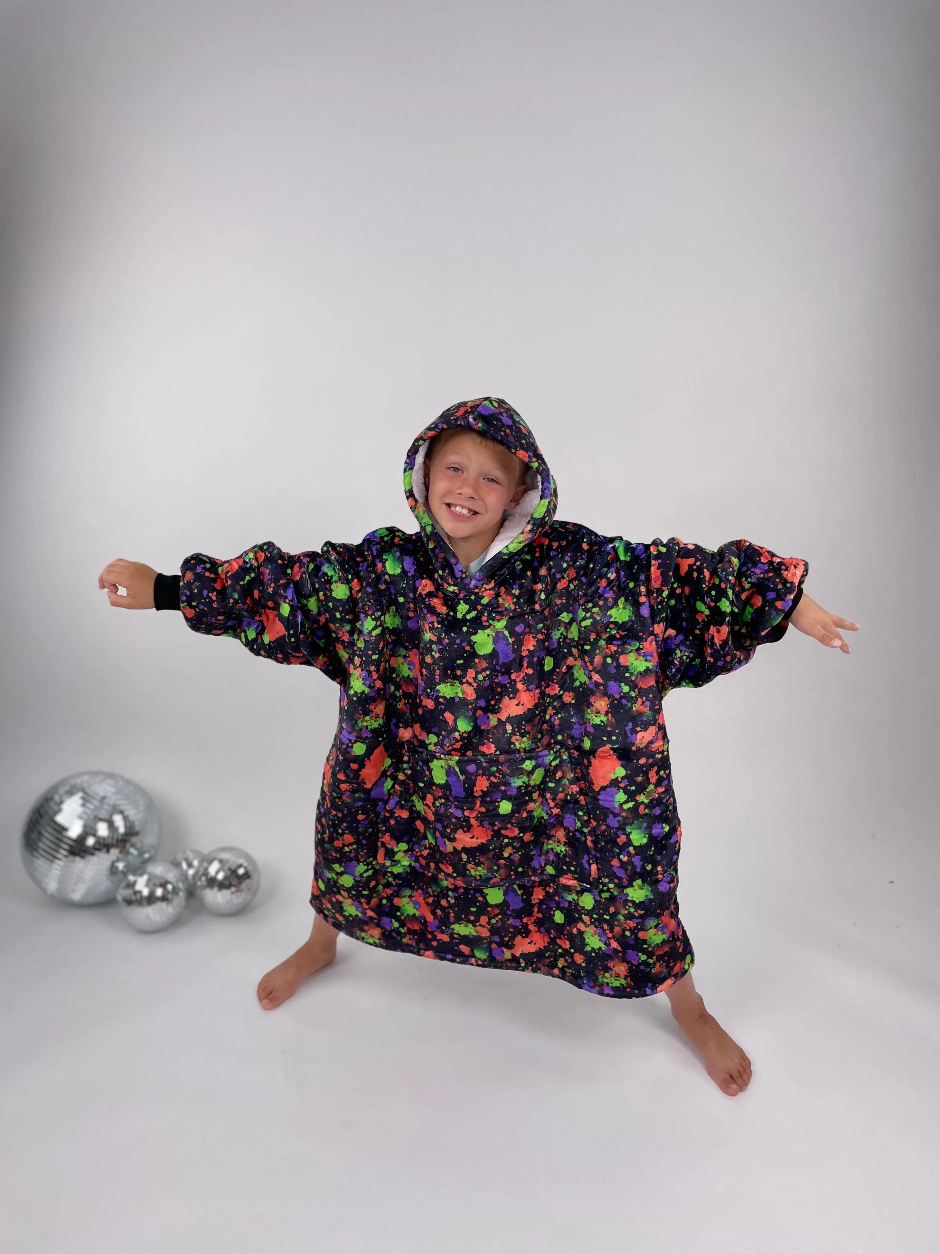 KMB Custom HALLOWEEN Blanket Hoodies!! ADULT   KID SIZE {Multiple Prints!}