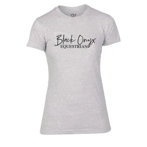 Ladies Super Soft Crew Neck T-Shirt - Grey