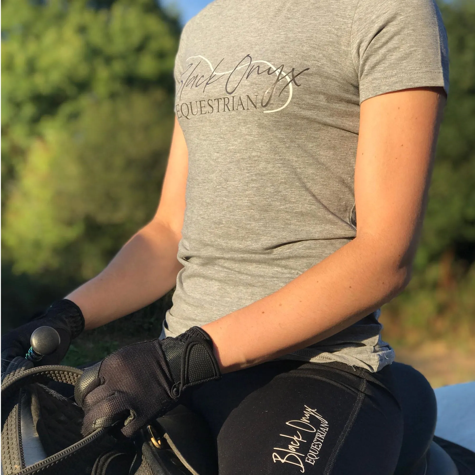 Ladies Super Soft Crew Neck T-Shirt - Grey