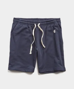 Lightweight Warm Up Short in Navy