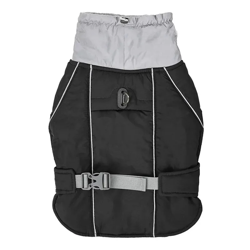 LuxWarm™ Waterproof Dog Jacket - Soft Padded Reflective Winter Coat