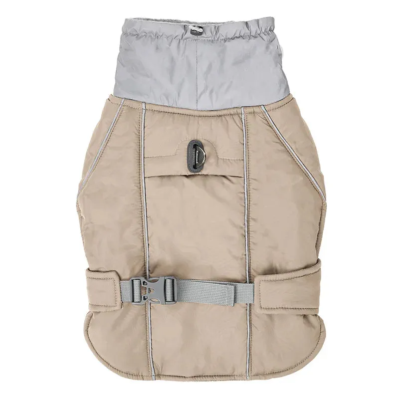 LuxWarm™ Waterproof Dog Jacket - Soft Padded Reflective Winter Coat