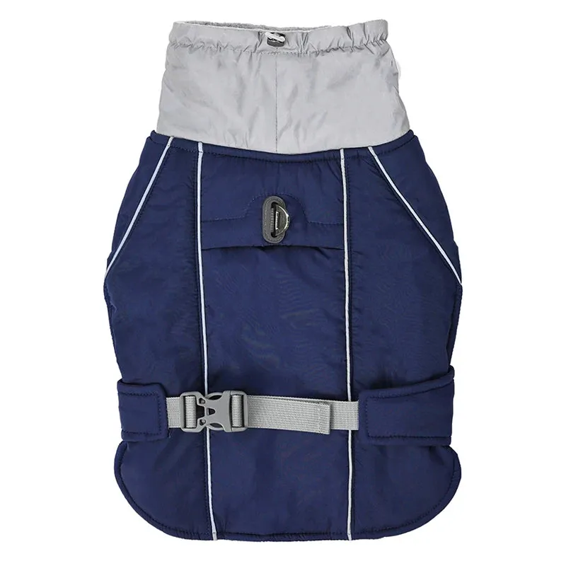 LuxWarm™ Waterproof Dog Jacket - Soft Padded Reflective Winter Coat