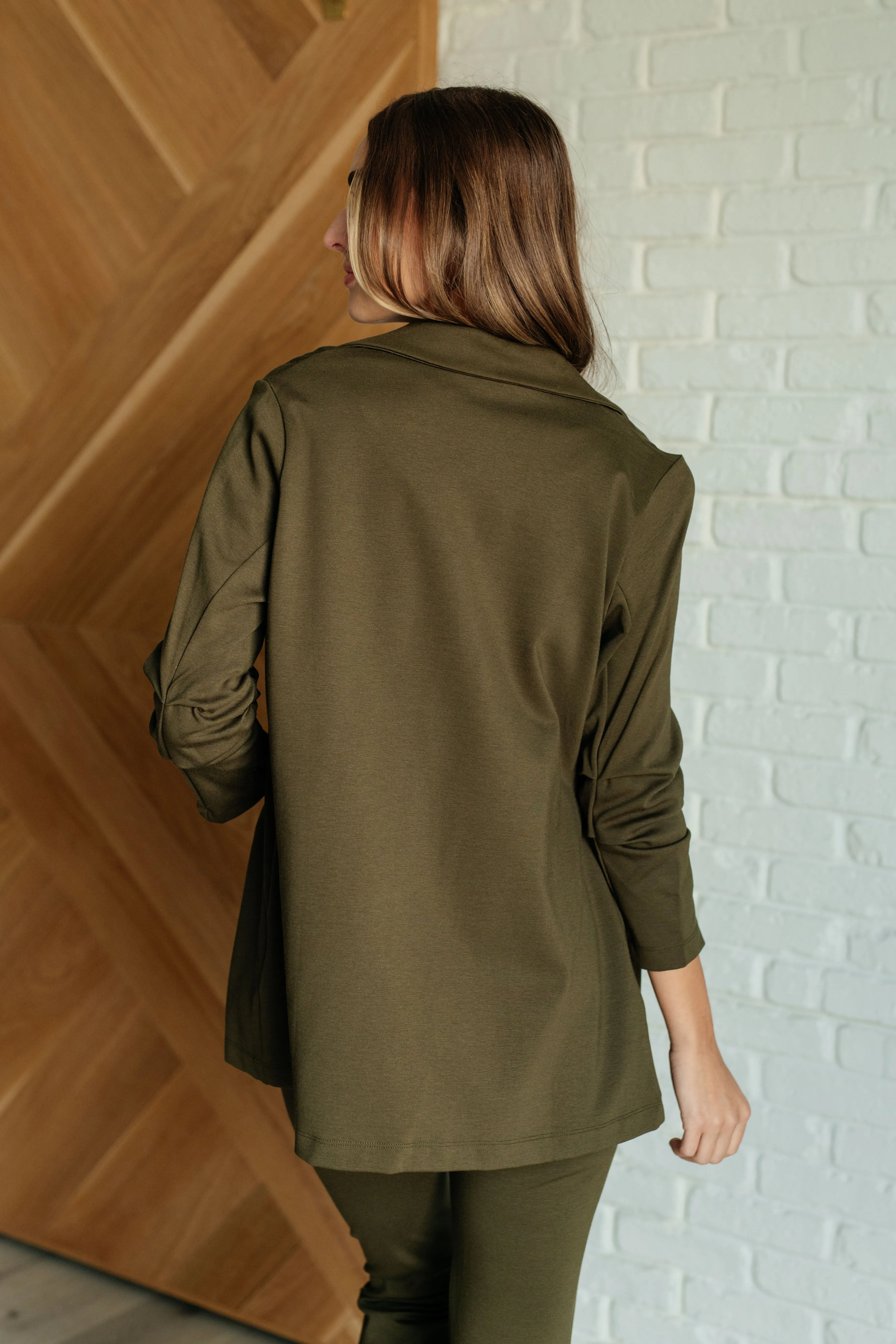 Magic 3/4 Blazer | Olive