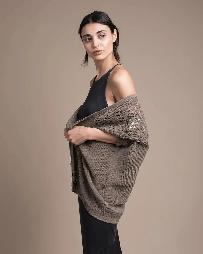 Marina Oversized Open Cardigan