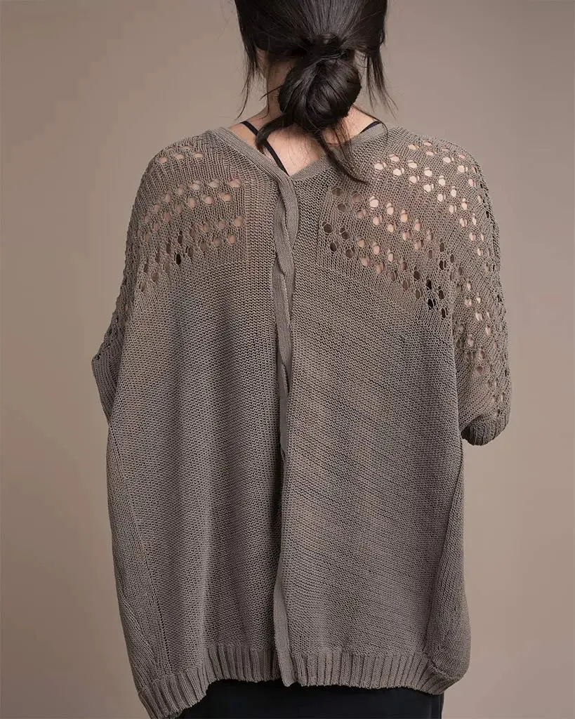 Marina Oversized Open Cardigan