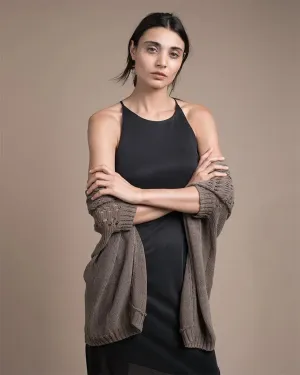 Marina Oversized Open Cardigan