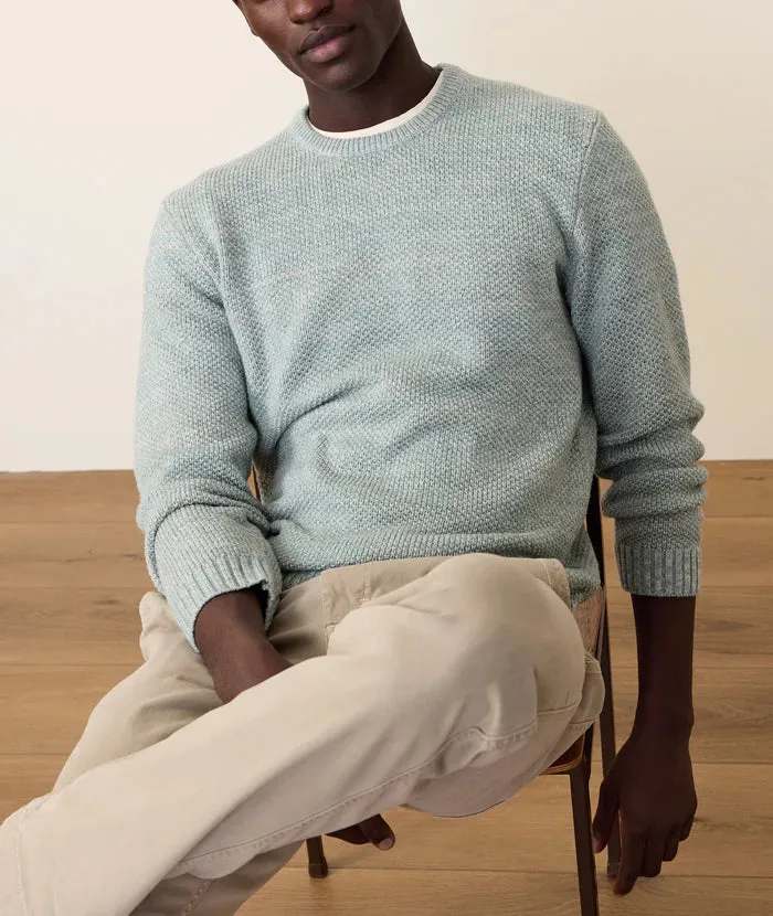 Marl Crew Sweater - Topaz