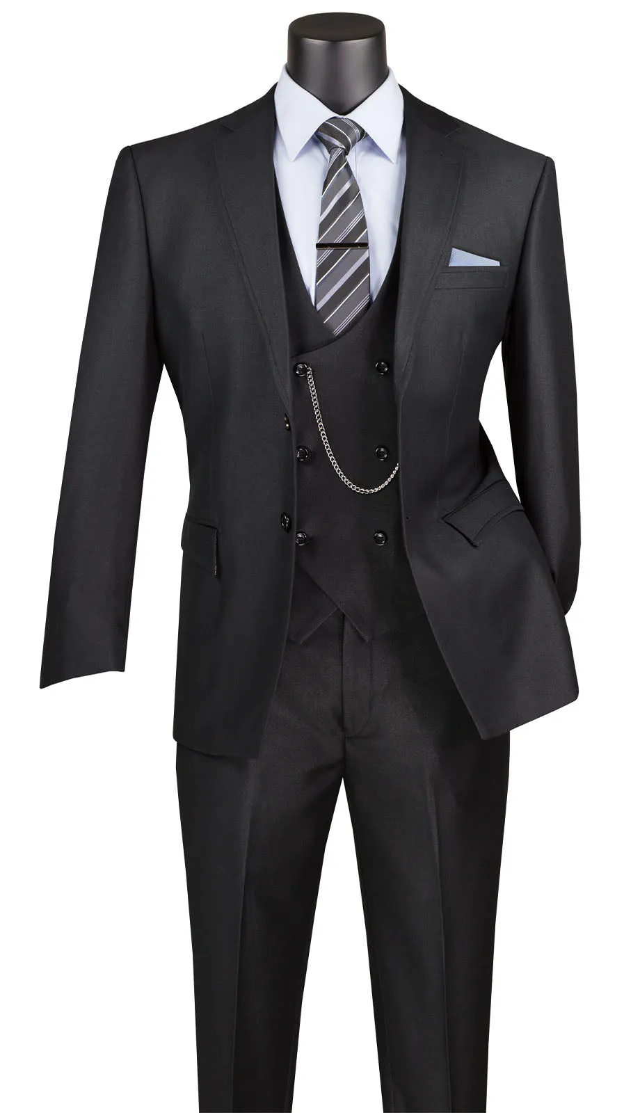 Men Suit MV2B-1-Black