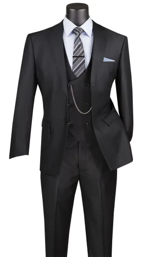 Men Suit MV2B-1-Black