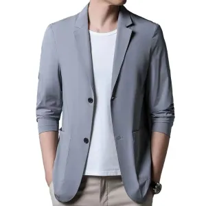 Mens Formal Business Suit Coat Lightweight  Stylish