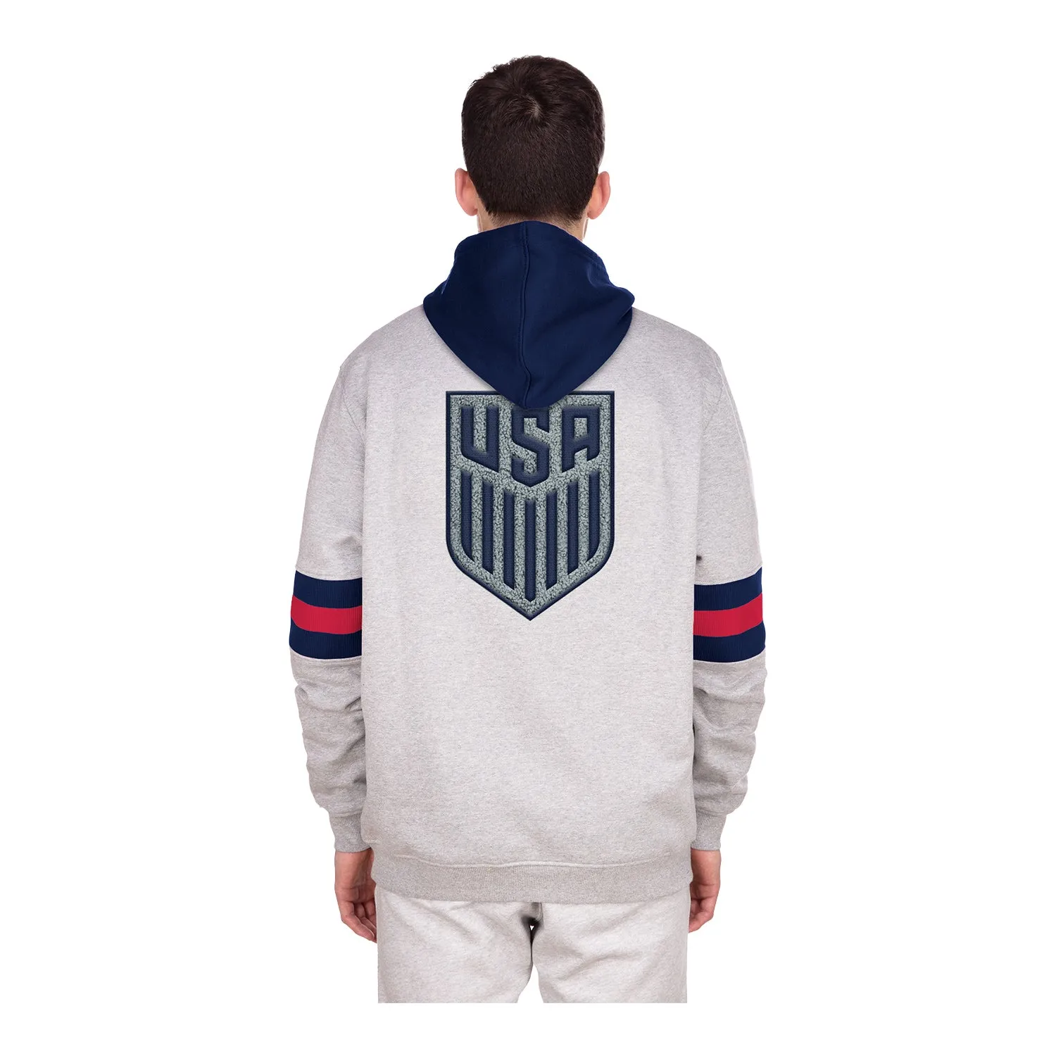 Men's New Era USMNT Grey Hoodie