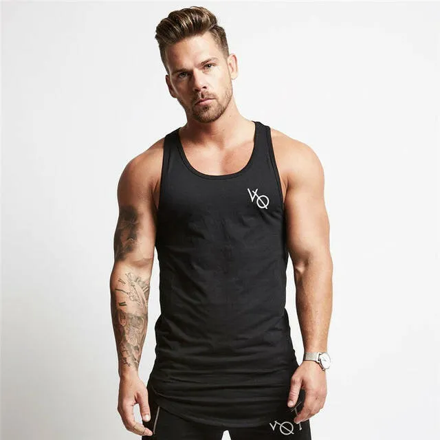 Mens sleeveless vest Summer men Tank Tops Clothing Bodybuilding Undershirt Casual Fitness tank tops tees