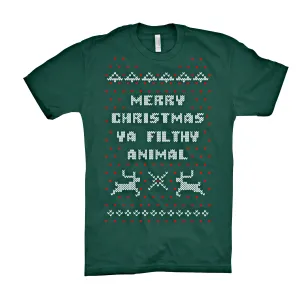 Merry Christmas Ya Filthy Animal Shirt