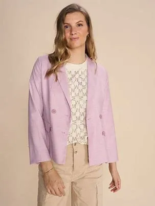 Mos Mosh | Lulu Chloe Blazer | Begonia Pink