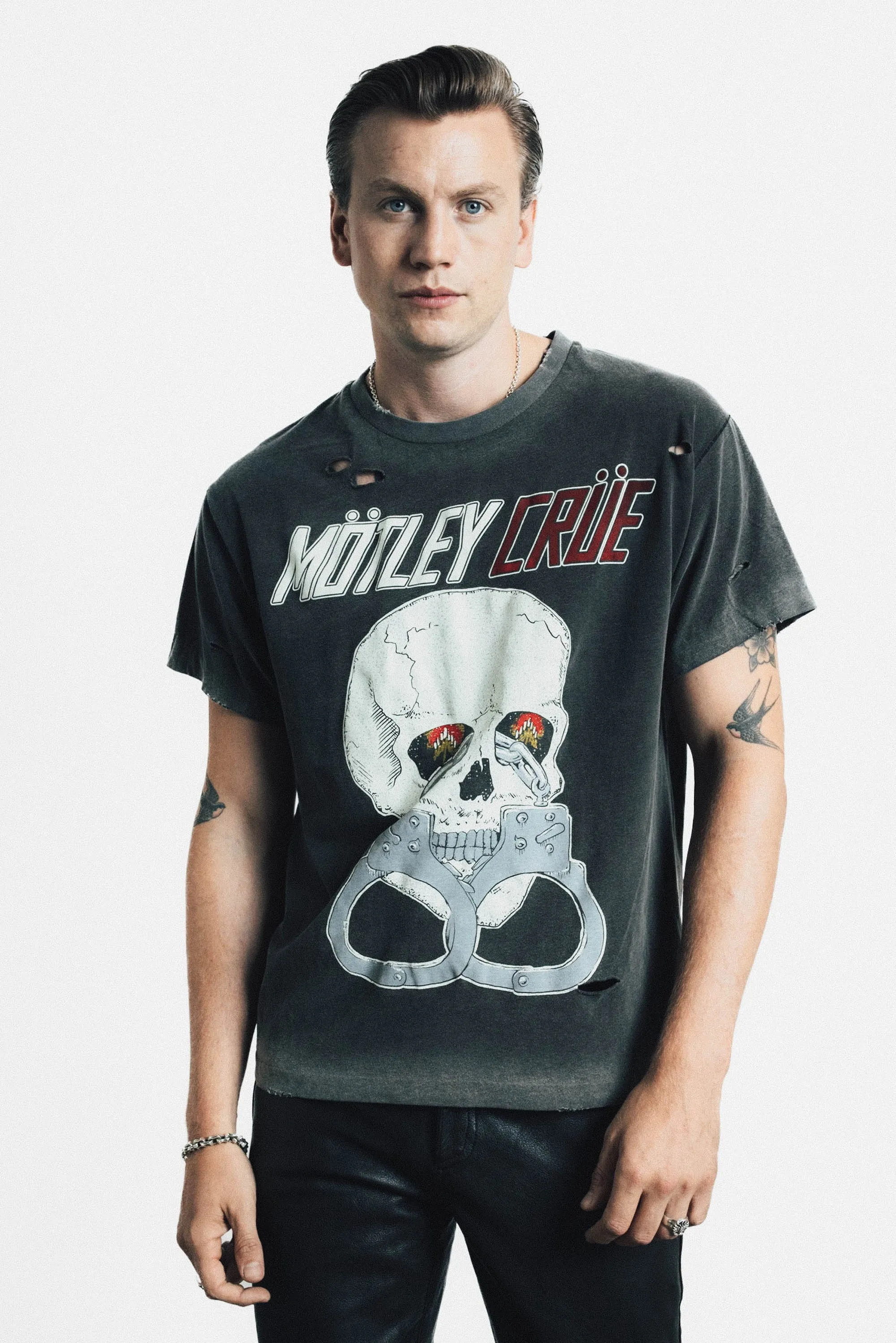 Mtley Cre Boys in Action Vintage T-Shirt