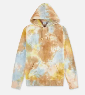 Obey Mini Bold Recycled Tie Dye Hoodie - Toffee Multi