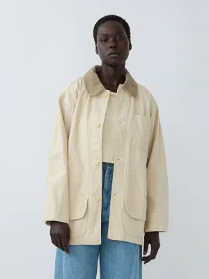 PAINTER COAT - NATURAL