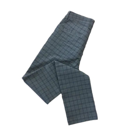 Plaid #99 Pants-Slim Fit Leg