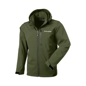 Polaris Men's Softshell Snowmobile Jacket Cypress Green