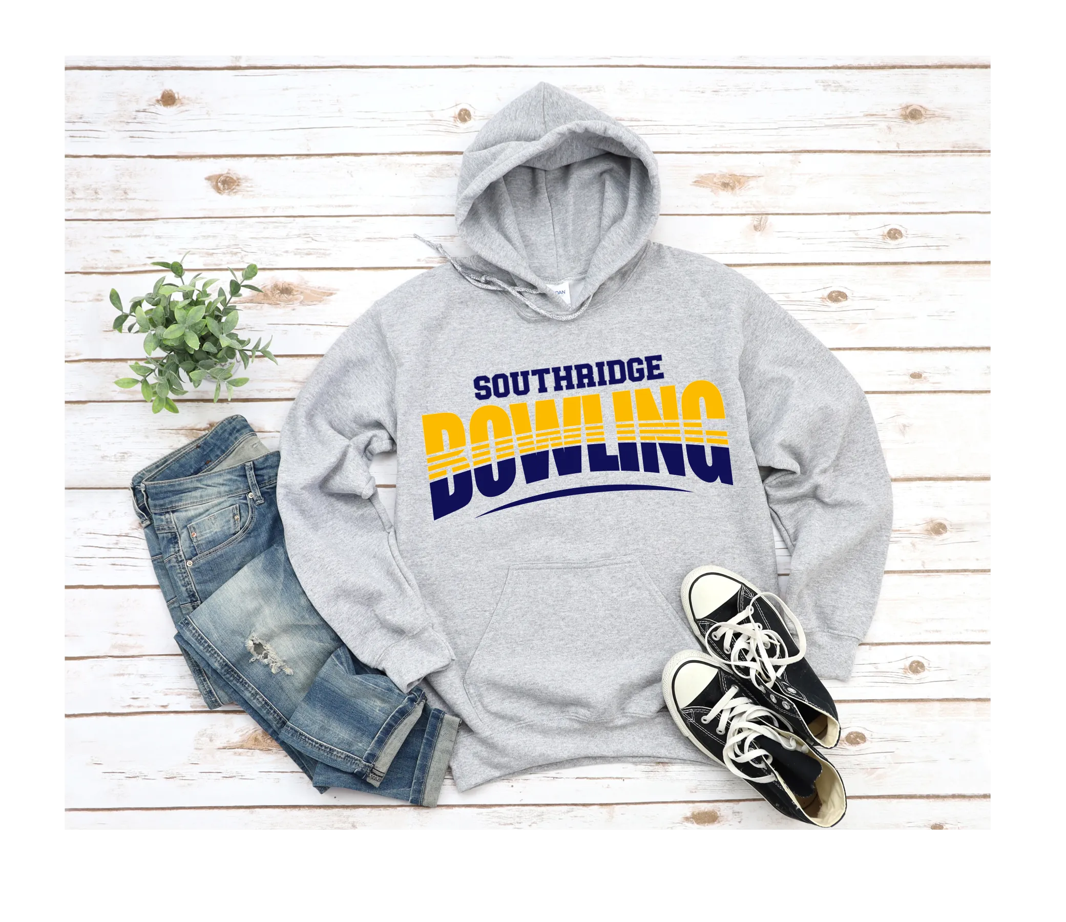 Port & Company® Core Fleece Pullover Hooded Sweatshirt logo 4