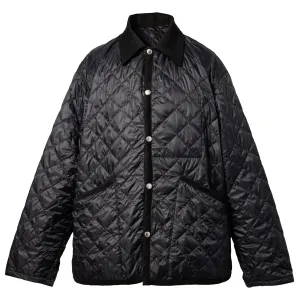QUILTED JACKET. / 001:BLACK