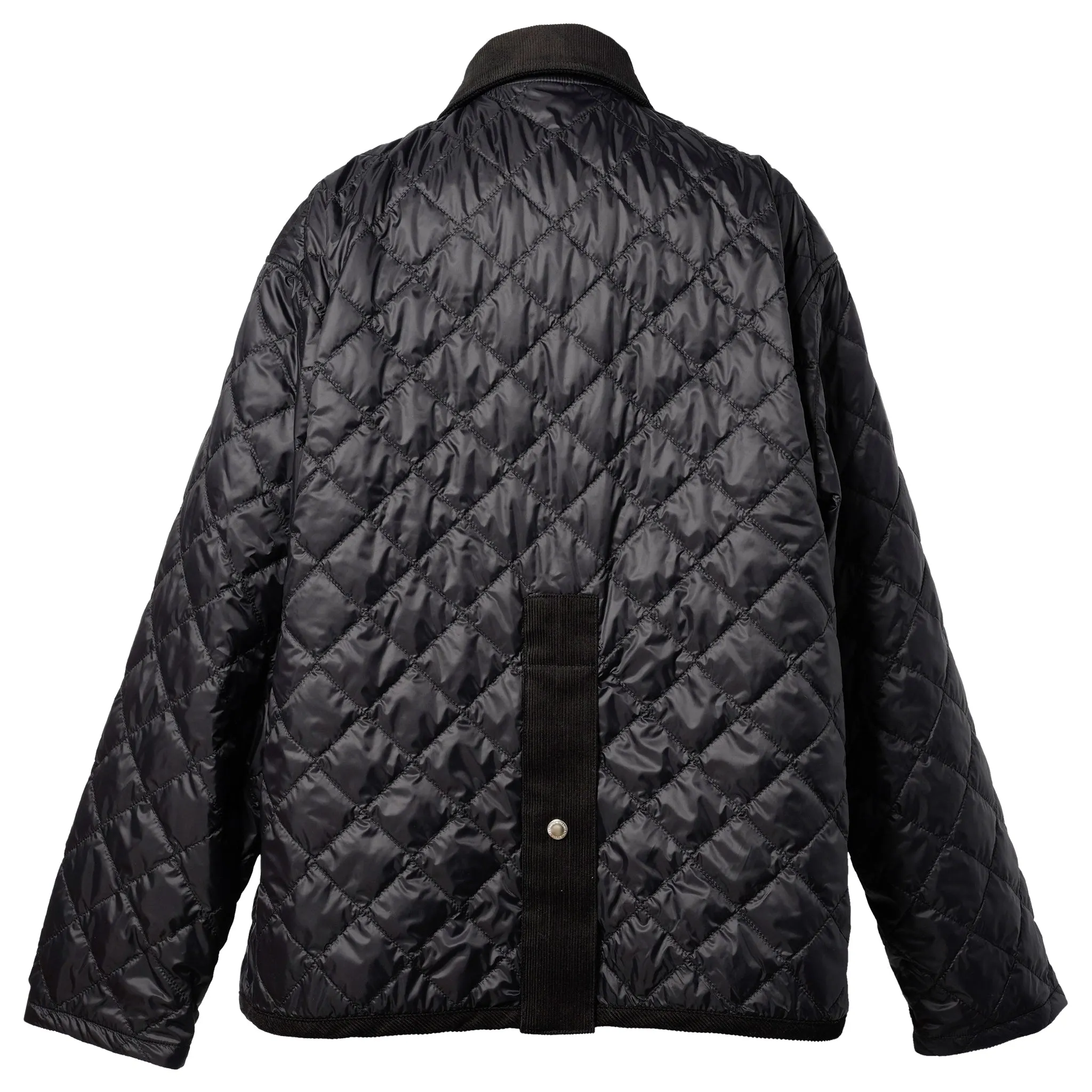 QUILTED JACKET. / 001:BLACK