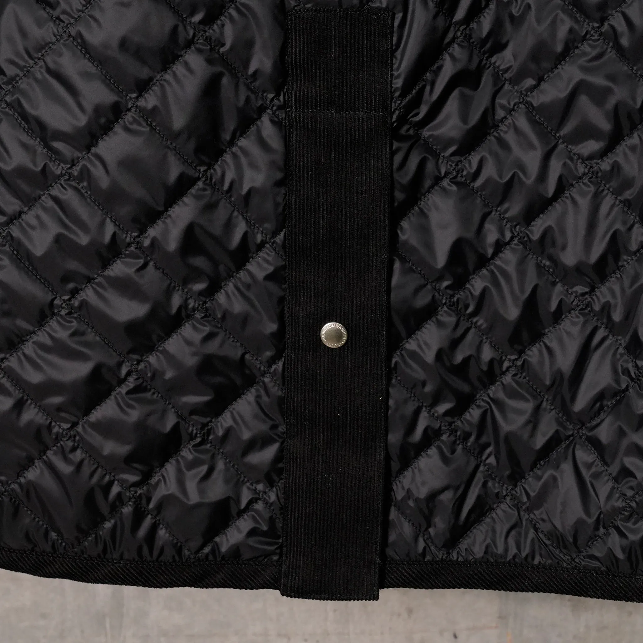 QUILTED JACKET. / 001:BLACK