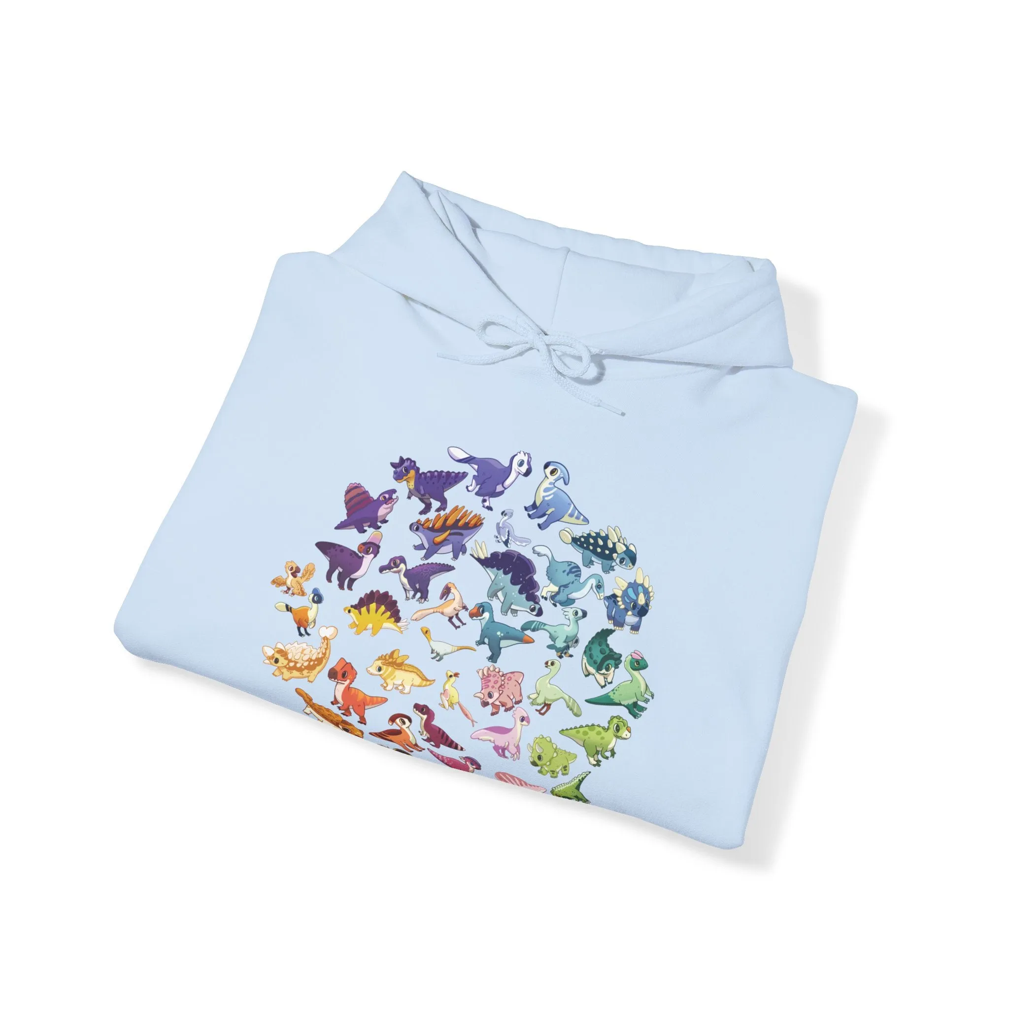 Rainbow of Dinos - Unisex Heavy Blend™ Hooded Sweatshirt