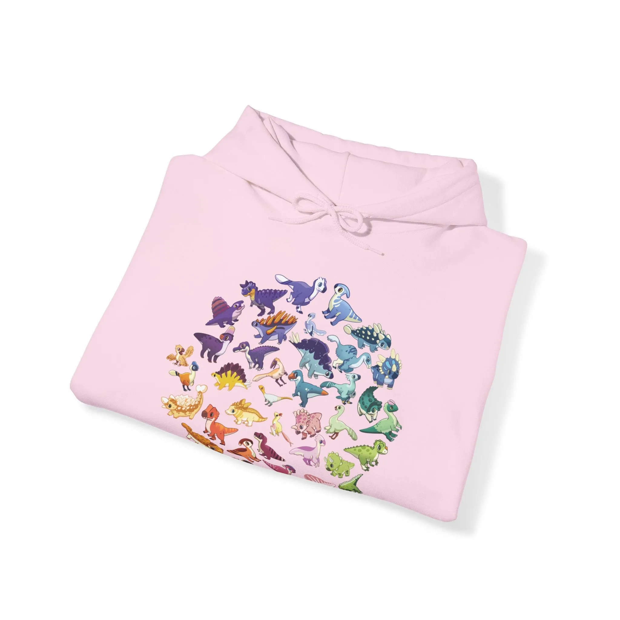 Rainbow of Dinos - Unisex Heavy Blend™ Hooded Sweatshirt