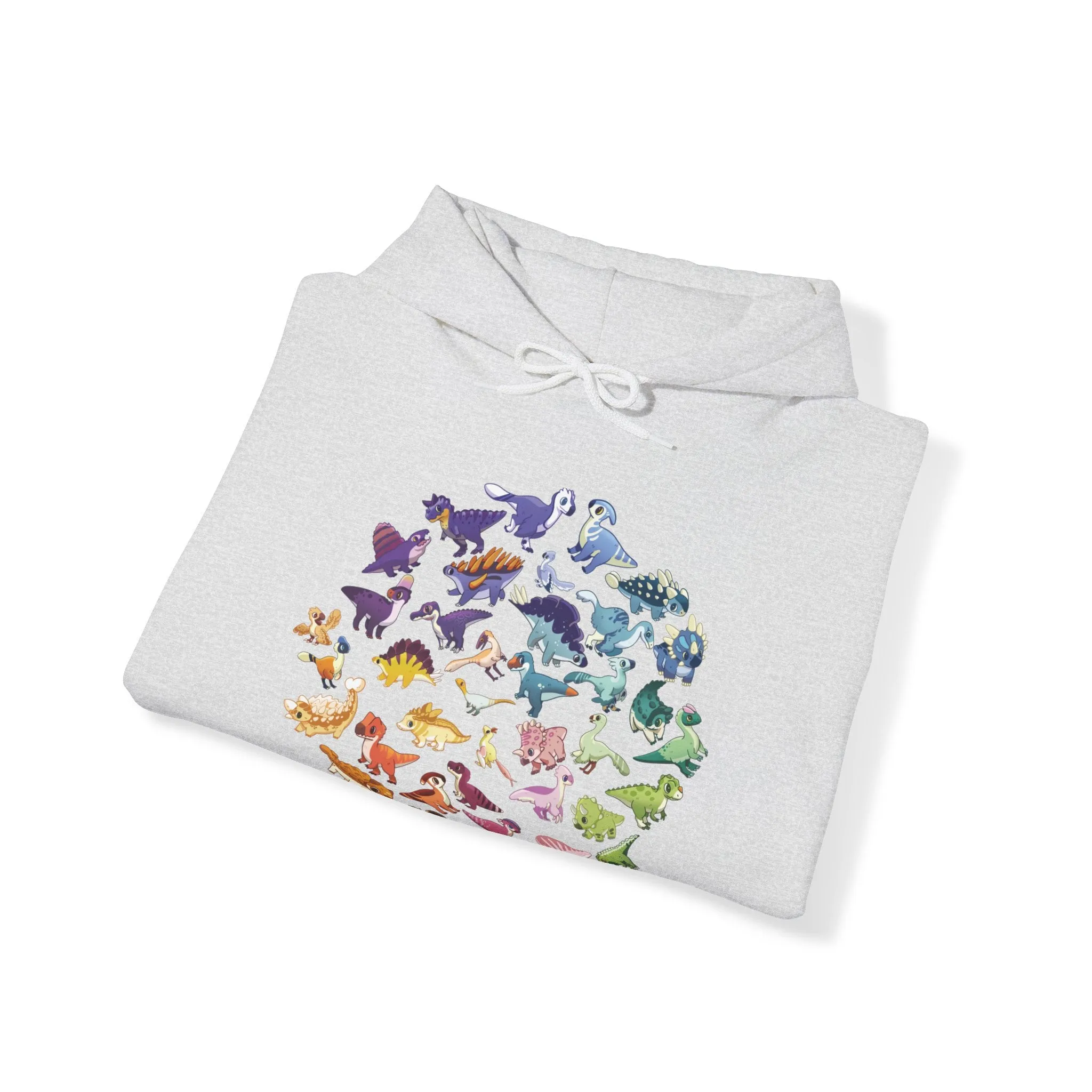 Rainbow of Dinos - Unisex Heavy Blend™ Hooded Sweatshirt