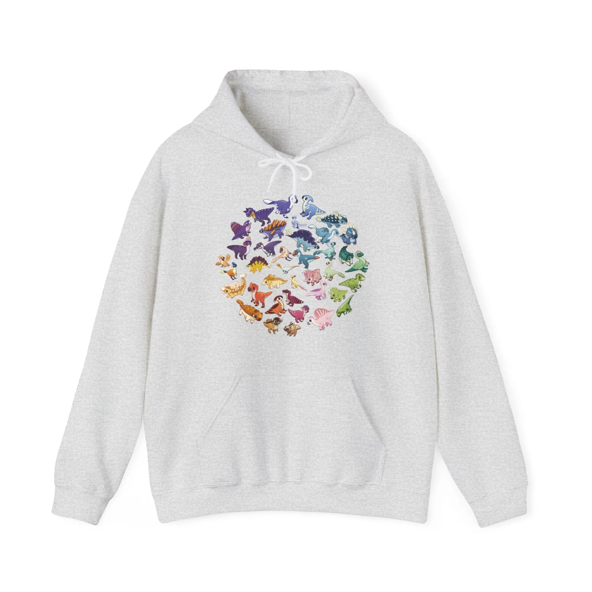 Rainbow of Dinos - Unisex Heavy Blend™ Hooded Sweatshirt