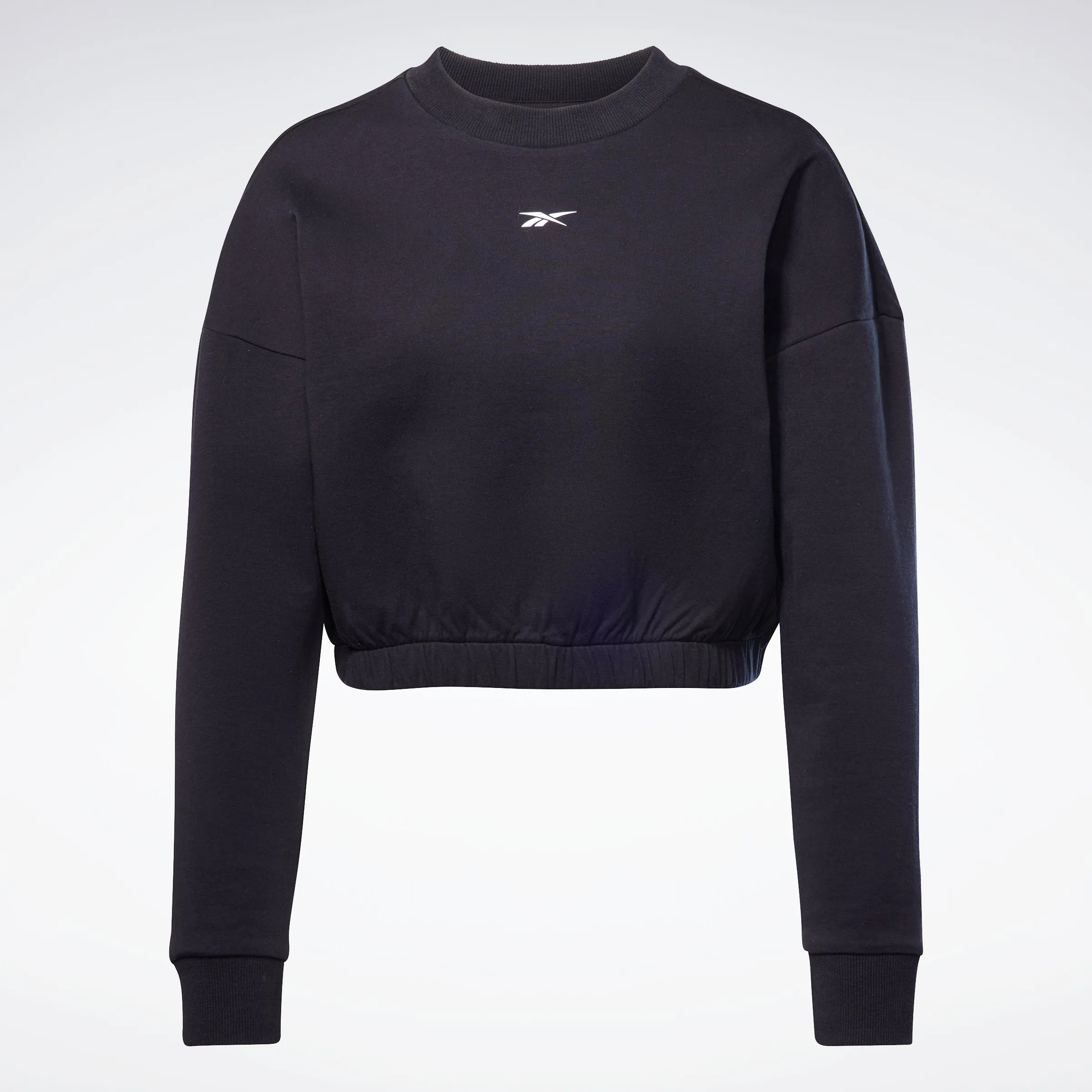 Reebok Apparel Women Dreamblend Cotton Midlayer Sweatshirt Black