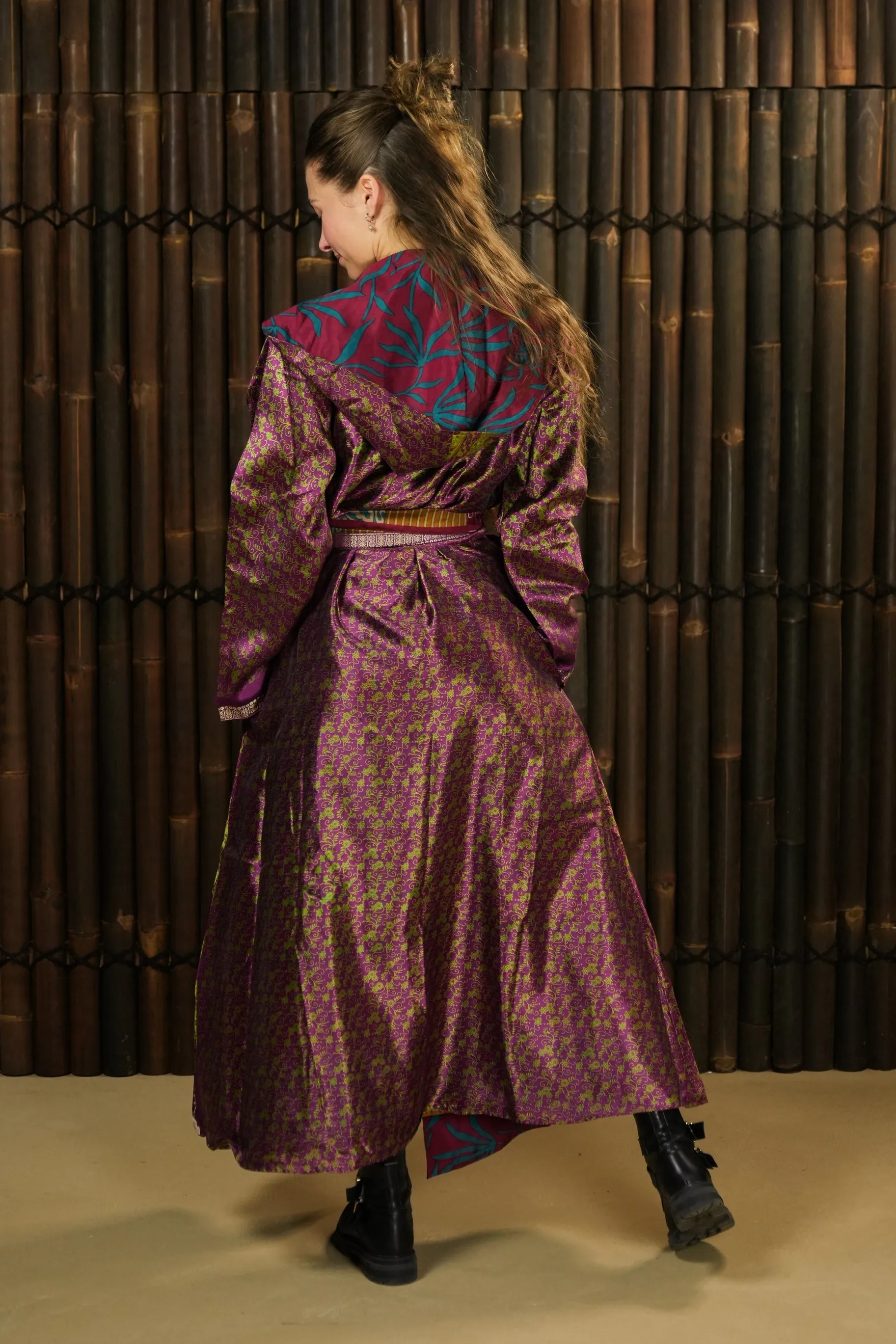 Reversible Jacket ‘Isa’ • M/L • long