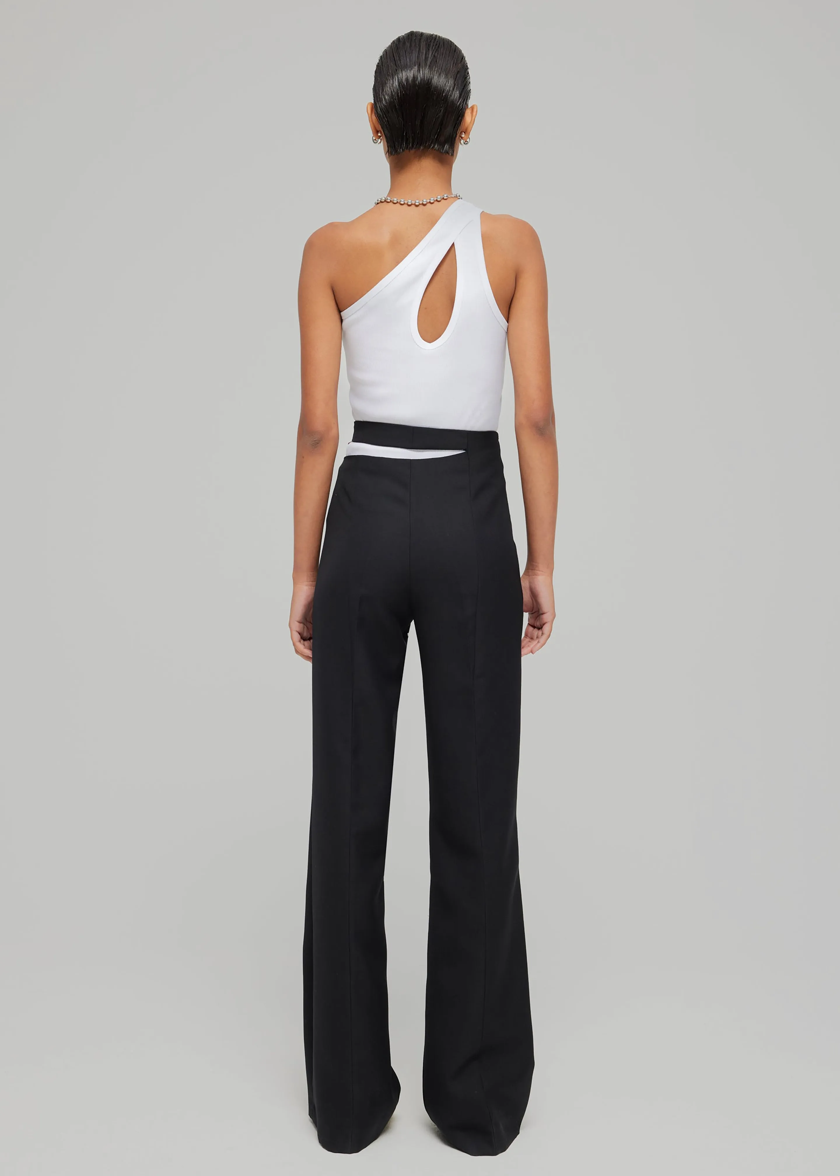 Róhe Cut Out Trousers - Noir