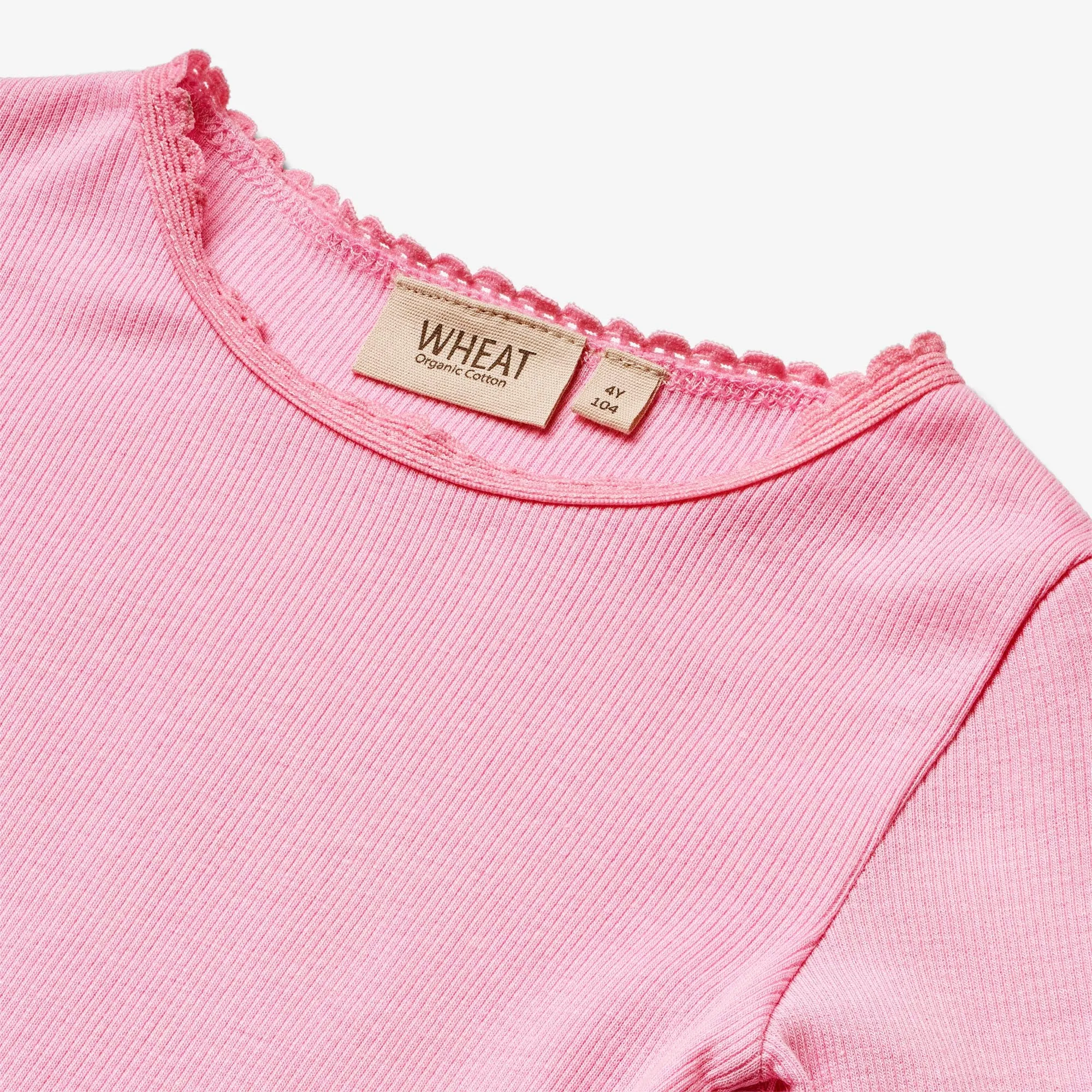 Rib T-Shirt L/S Reese - pink