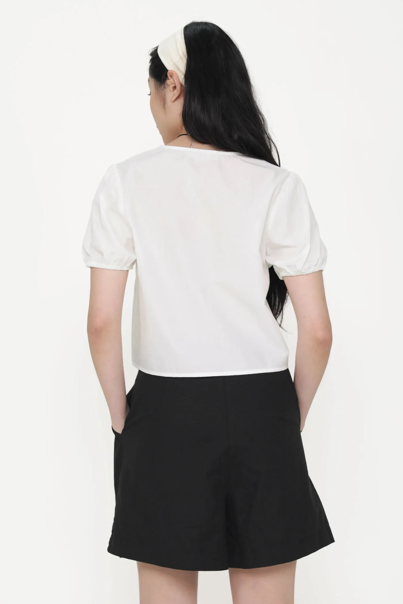 Rowley Longline Linen Shorts