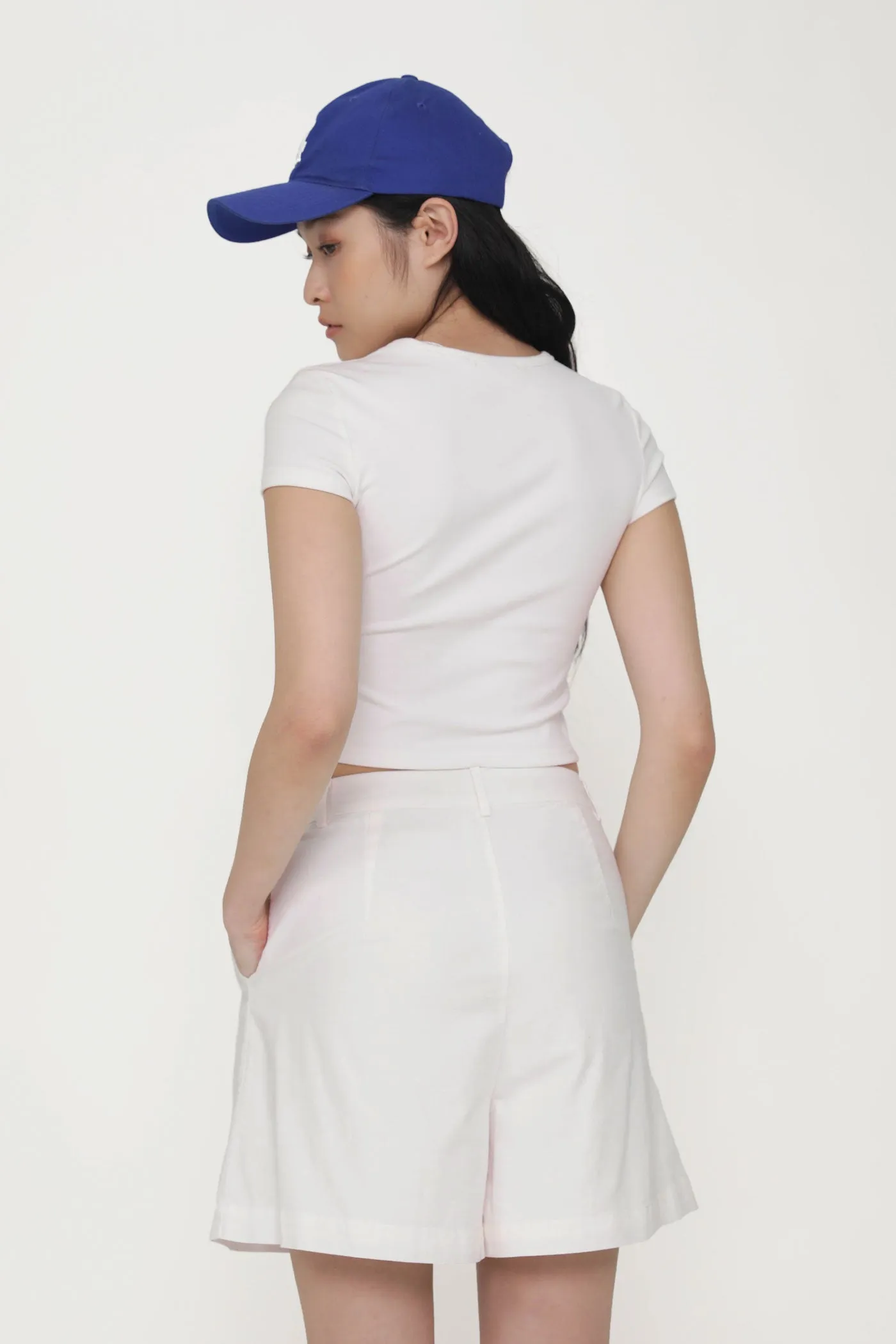Rowley Longline Linen Shorts
