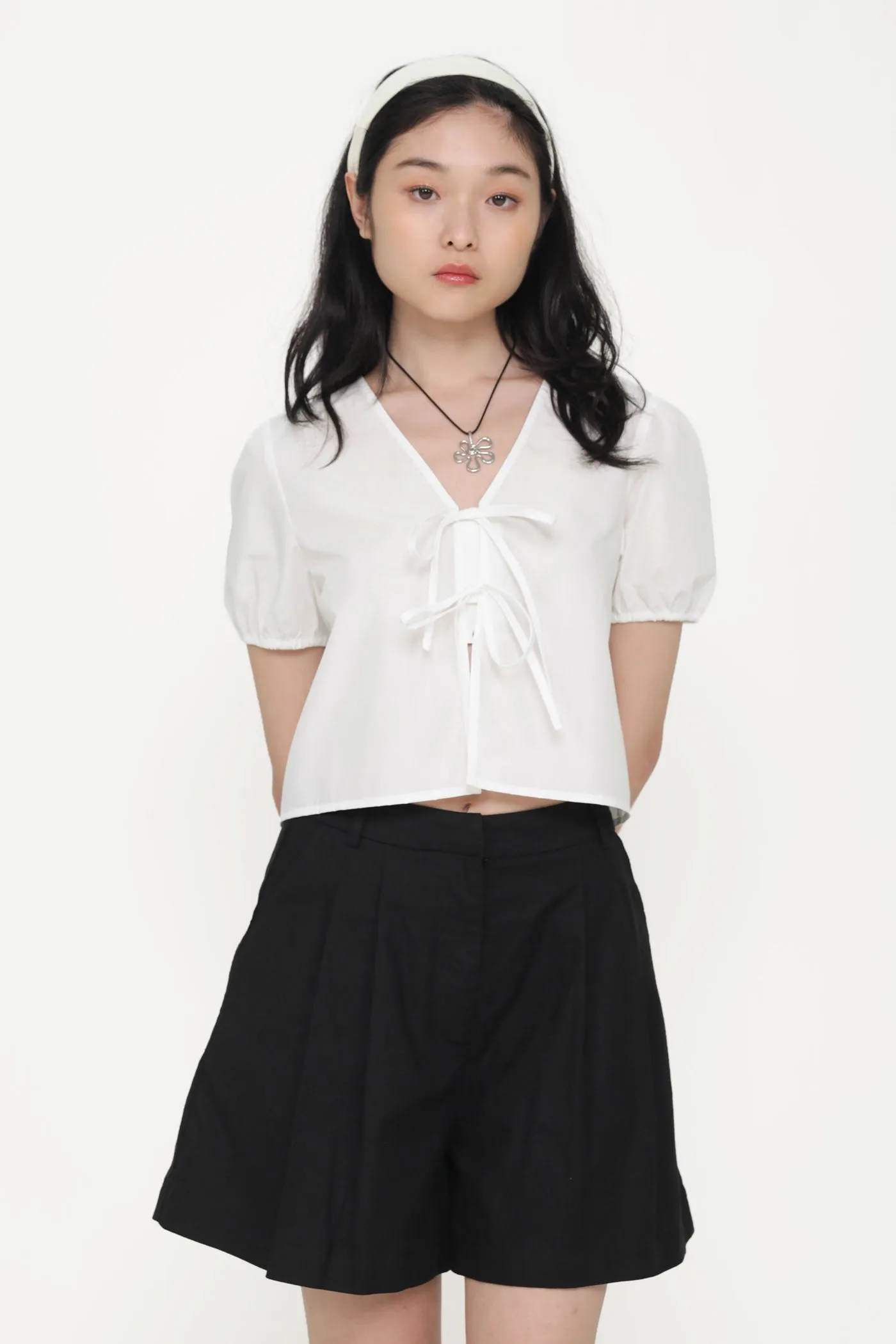 Rowley Longline Linen Shorts