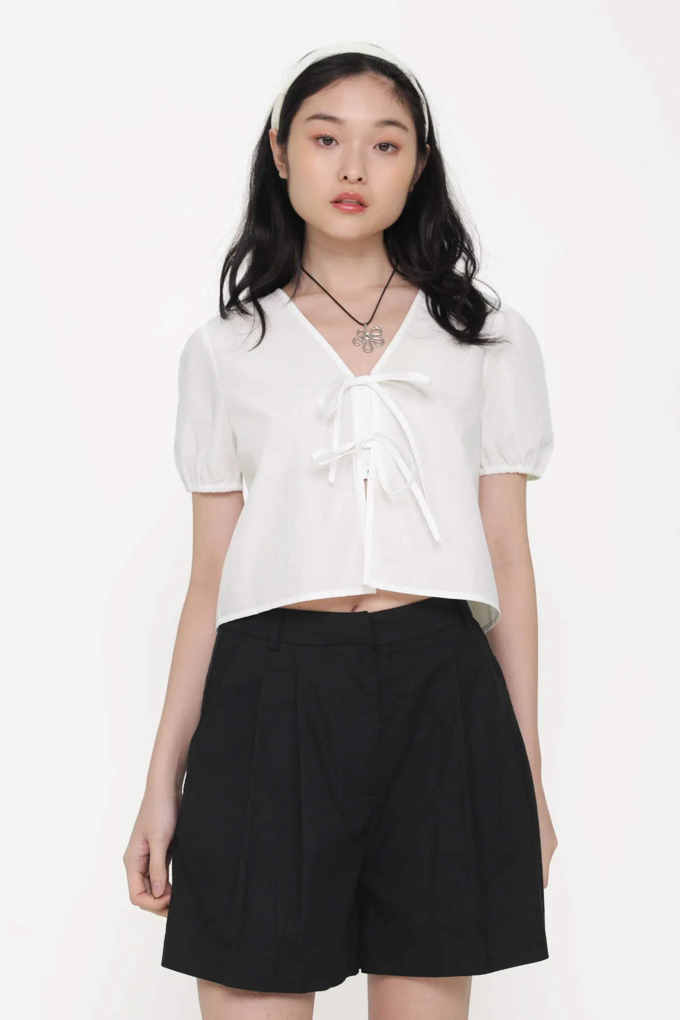Rowley Longline Linen Shorts