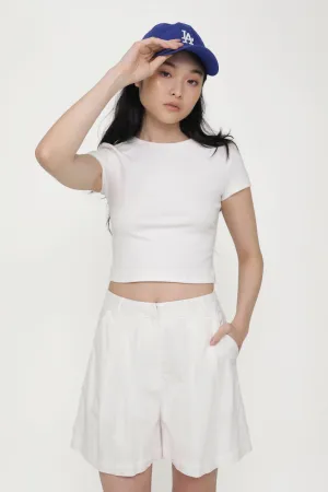 Rowley Longline Linen Shorts