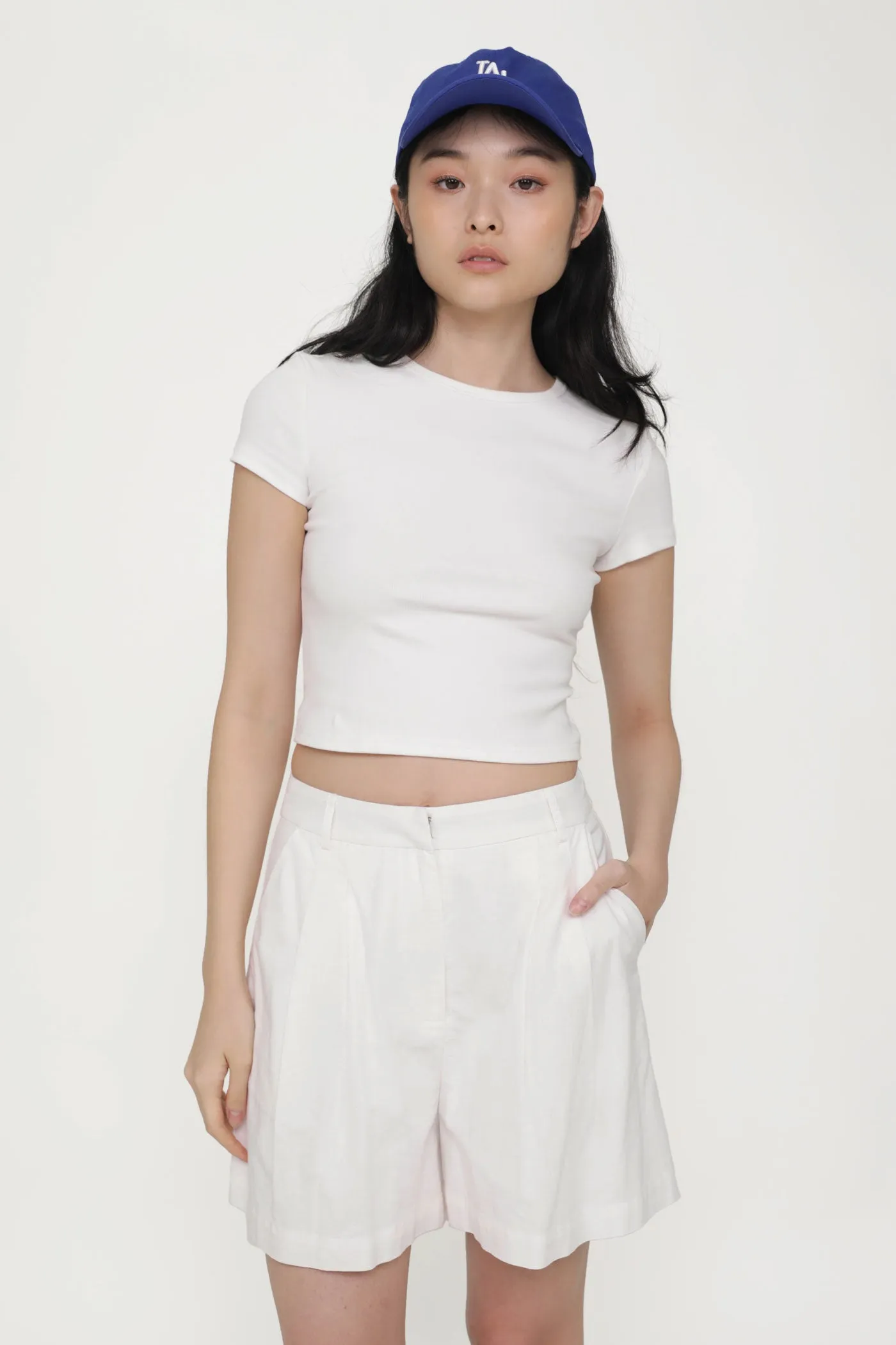 Rowley Longline Linen Shorts