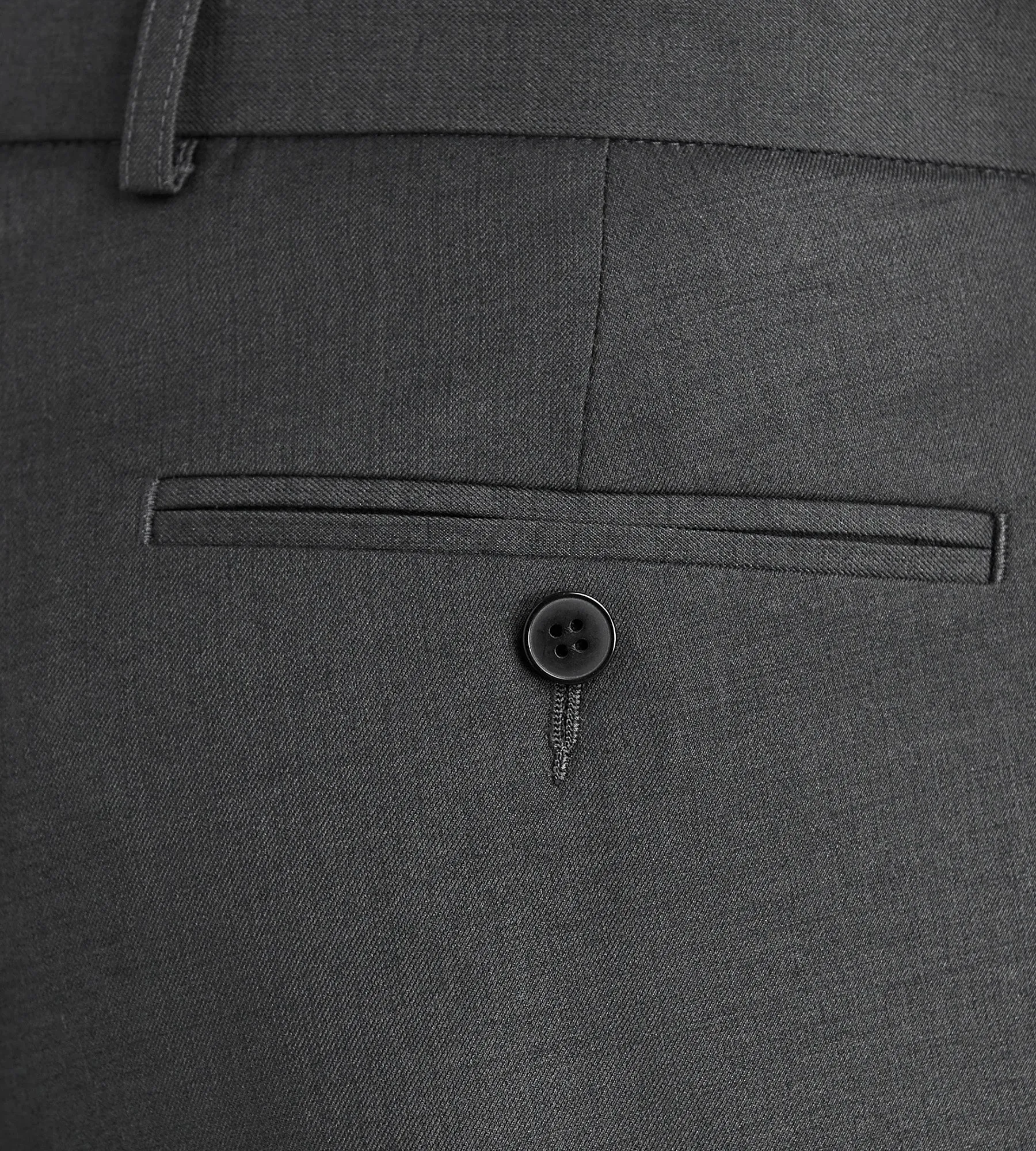 Slim Fit Solid Suit Pants