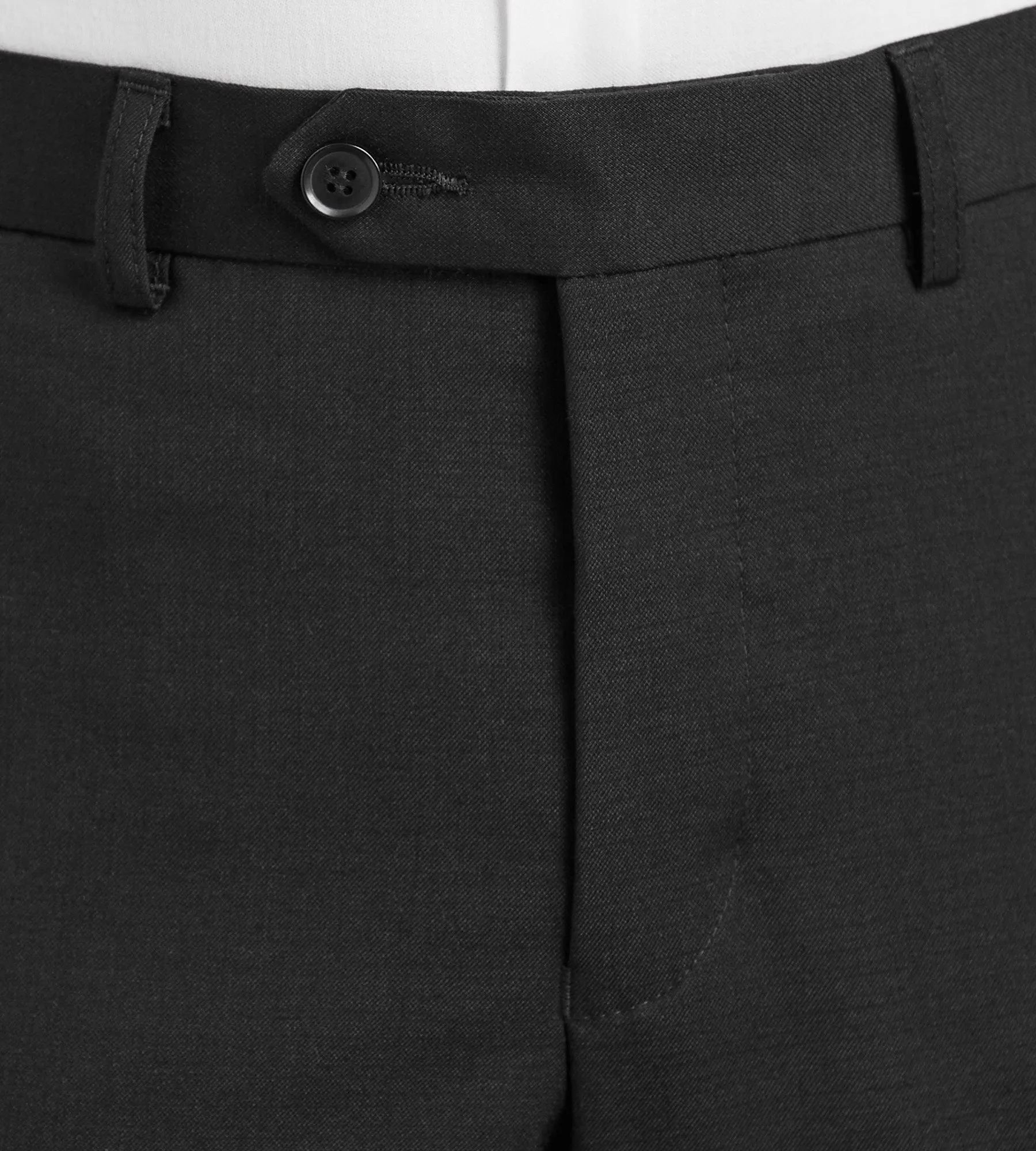 Slim Fit Solid Suit Pants