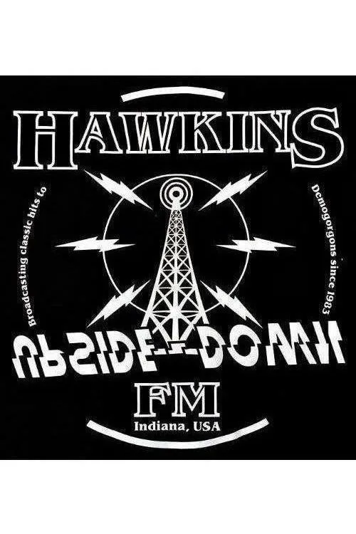 Stranger Things TV Show T-Shirt - Hawkins Upside-Down FM | Stealthy Giant