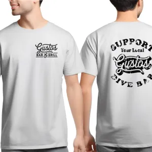 Support Gustos Your Local Dive Bar Tee