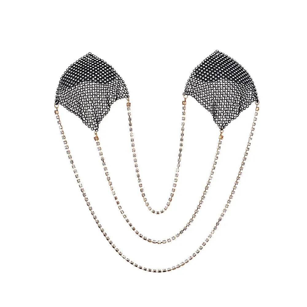 Twinkle Tease Rhinestone Nipple Jewelry