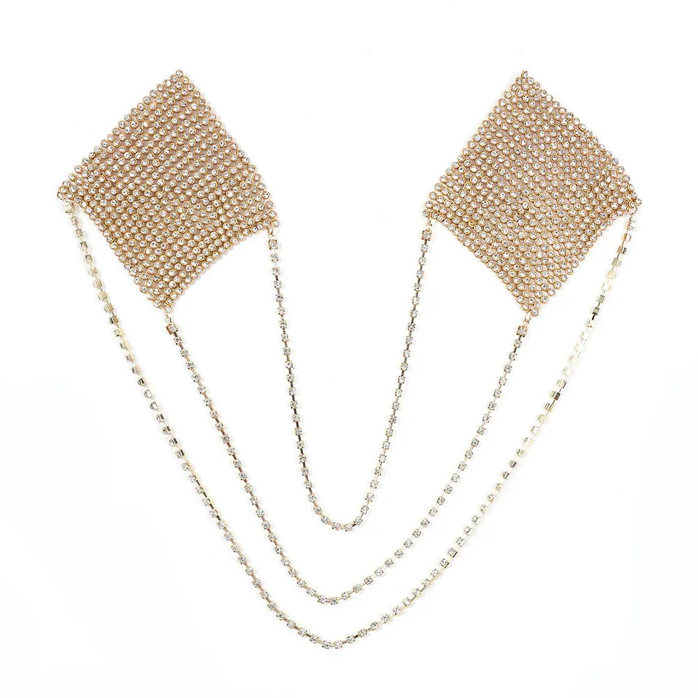 Twinkle Tease Rhinestone Nipple Jewelry