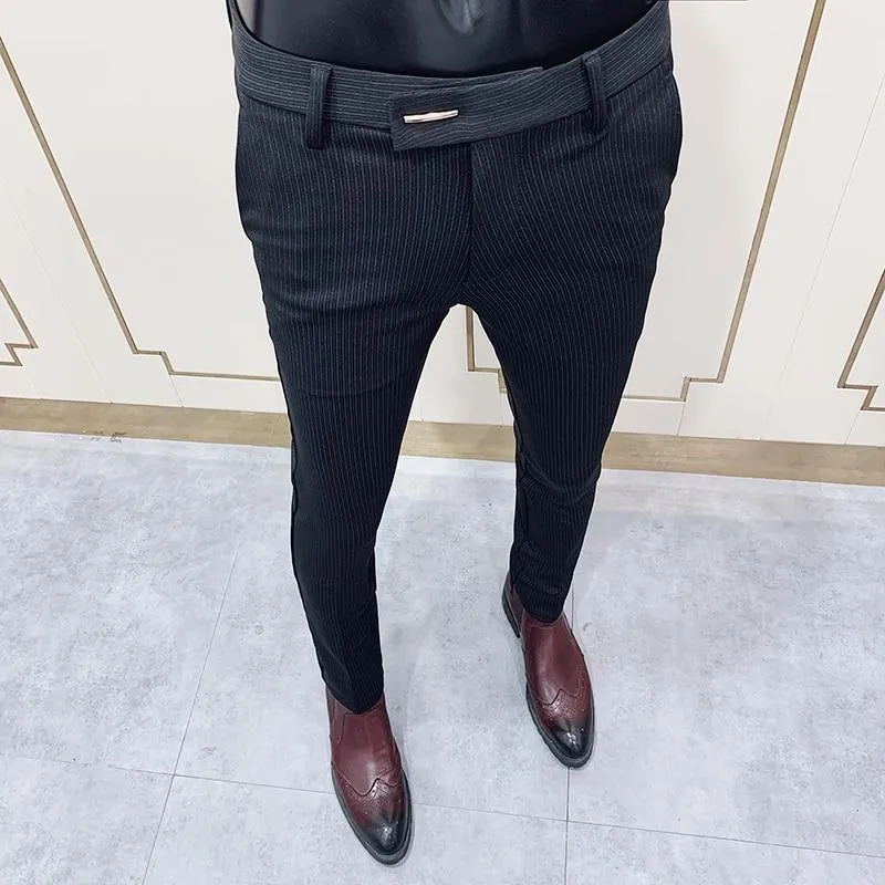 West Louis Elegant Slim Fit Tight-Ankle Trouser
